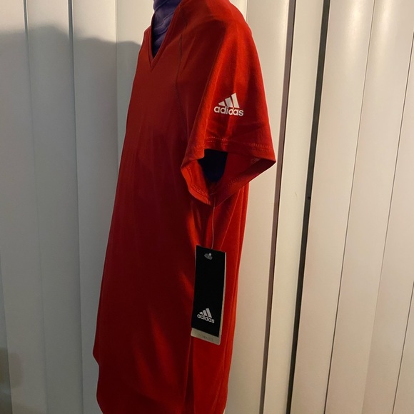 Adidas 💚Men’s T-Shirt Size Large Sort Sleeve 💚 - Picture 7 of 8